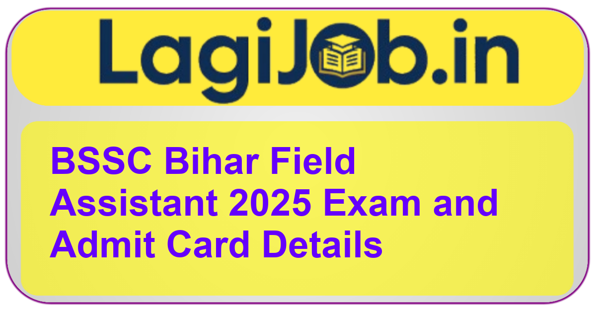 BSSC Bihar Field Assistant