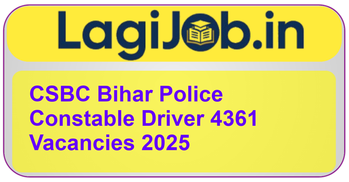 Bihar Police Constable Driver