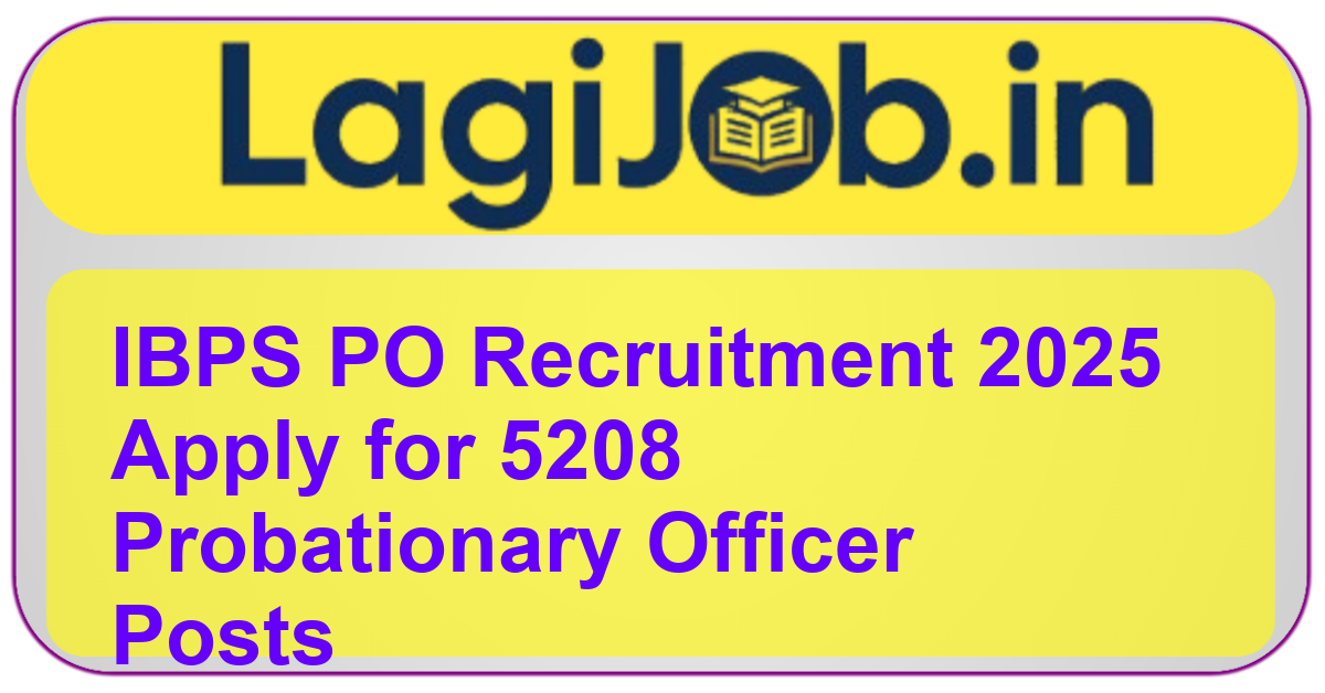 IBPS PO Recruitment 2025