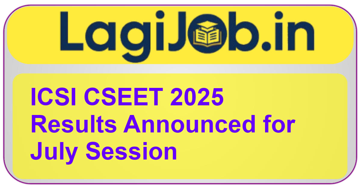 ICSI CSEET 2025 results