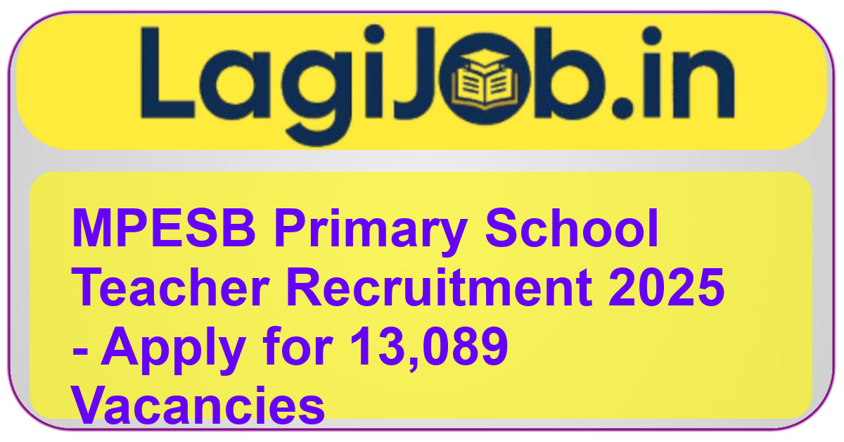 MPESB Primary School Teacher Recruitment