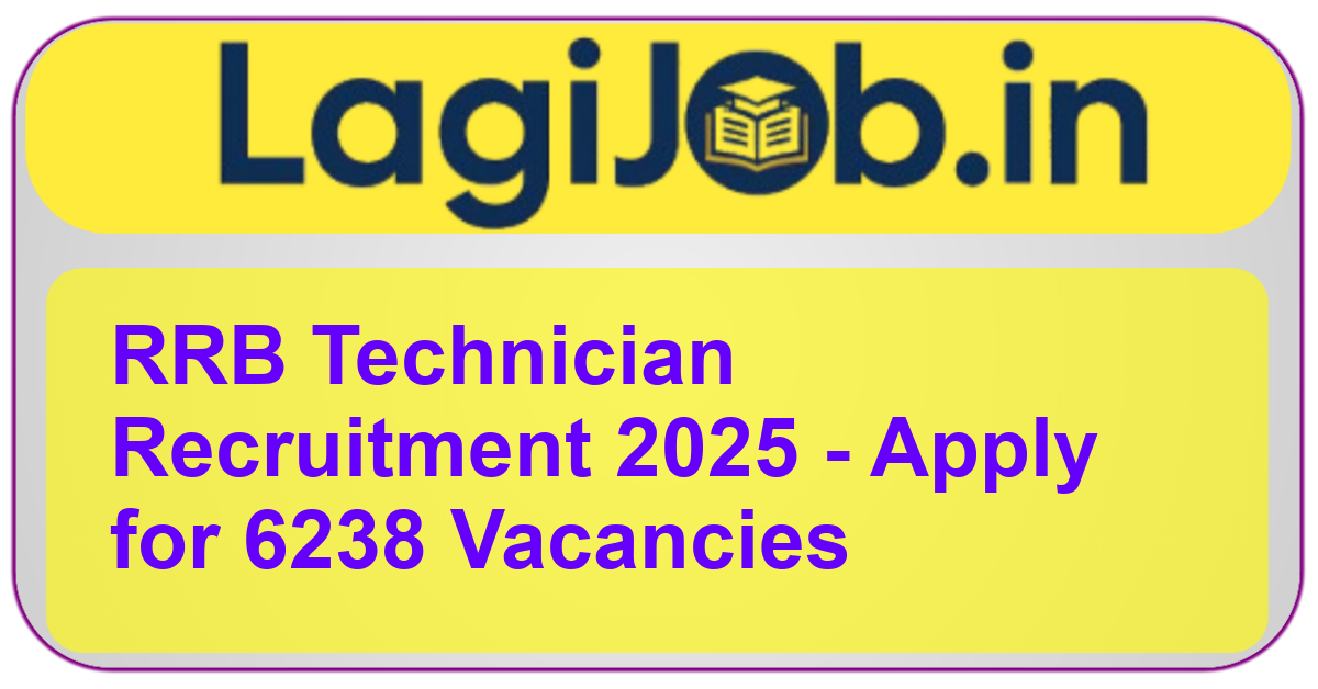 RRB Technician Recruitment 2025