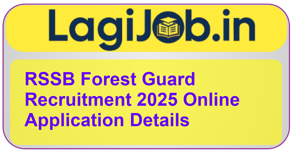 RSSB Forest Guard Recruitment 2025