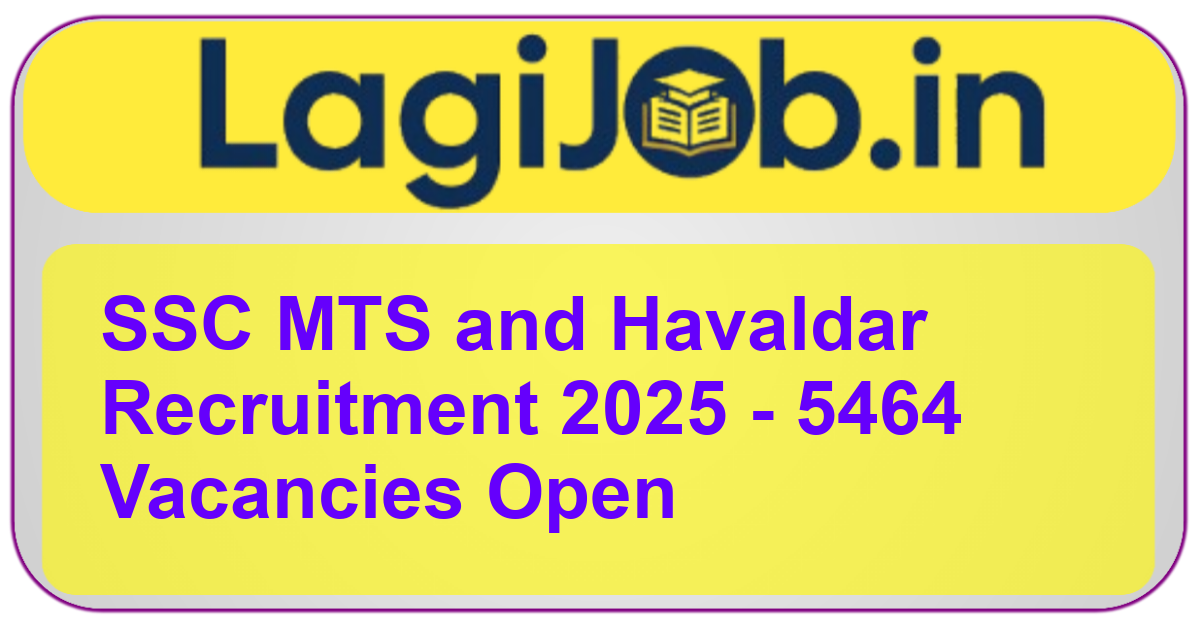 SSC MTS Havaldar Recruitment 2025
