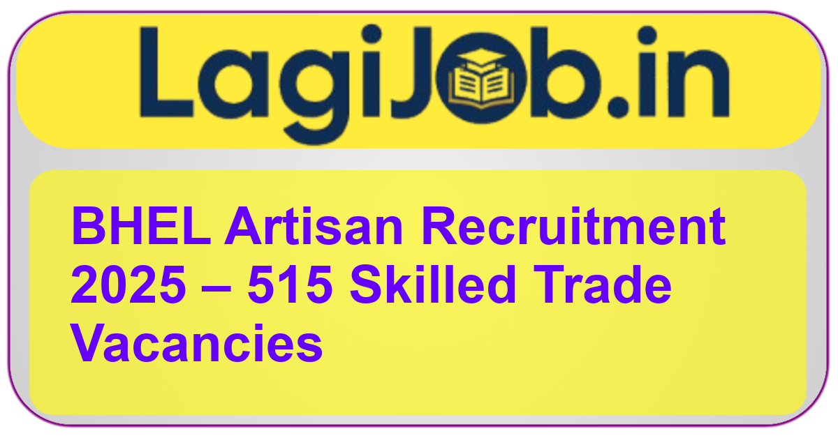 BHEL Artisan Recruitment