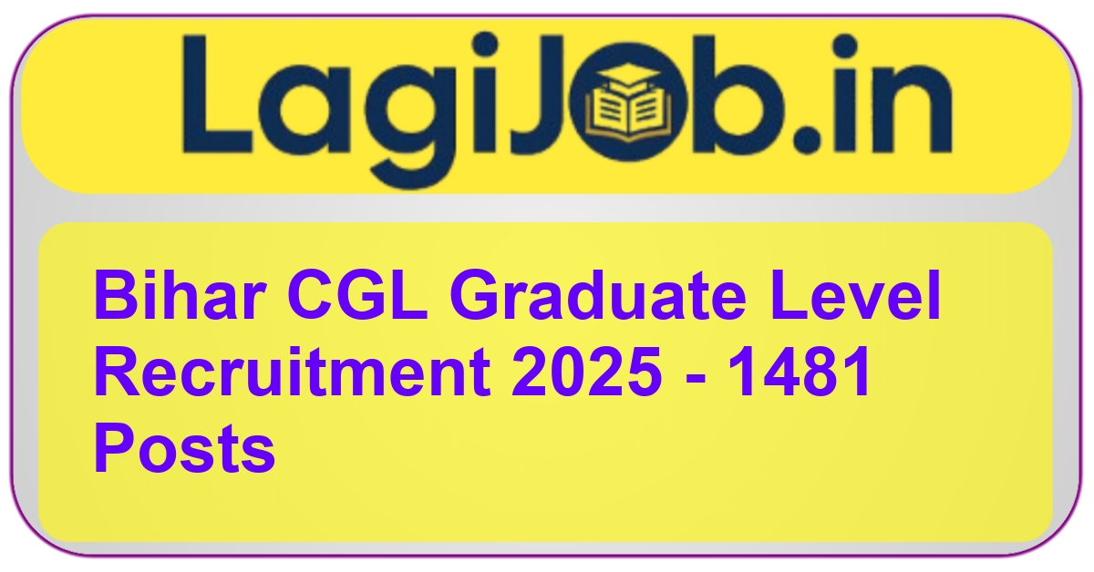 Bihar CGL Graduate Level