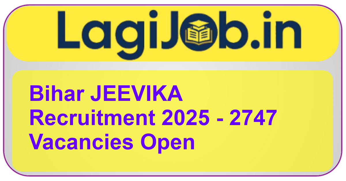 Bihar JEEVIKA Recruitment
