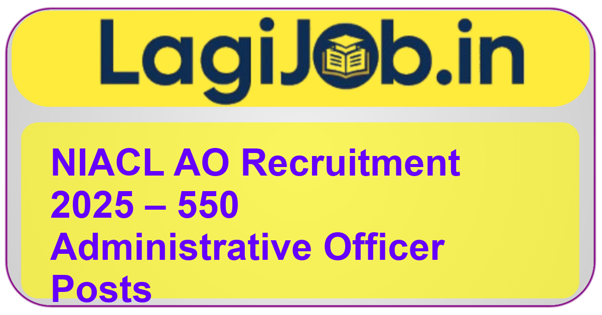 NIACL AO Recruitment 2025
