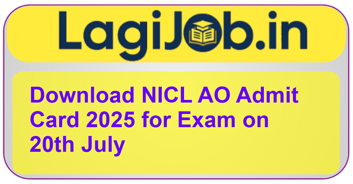 NICL AO admit card