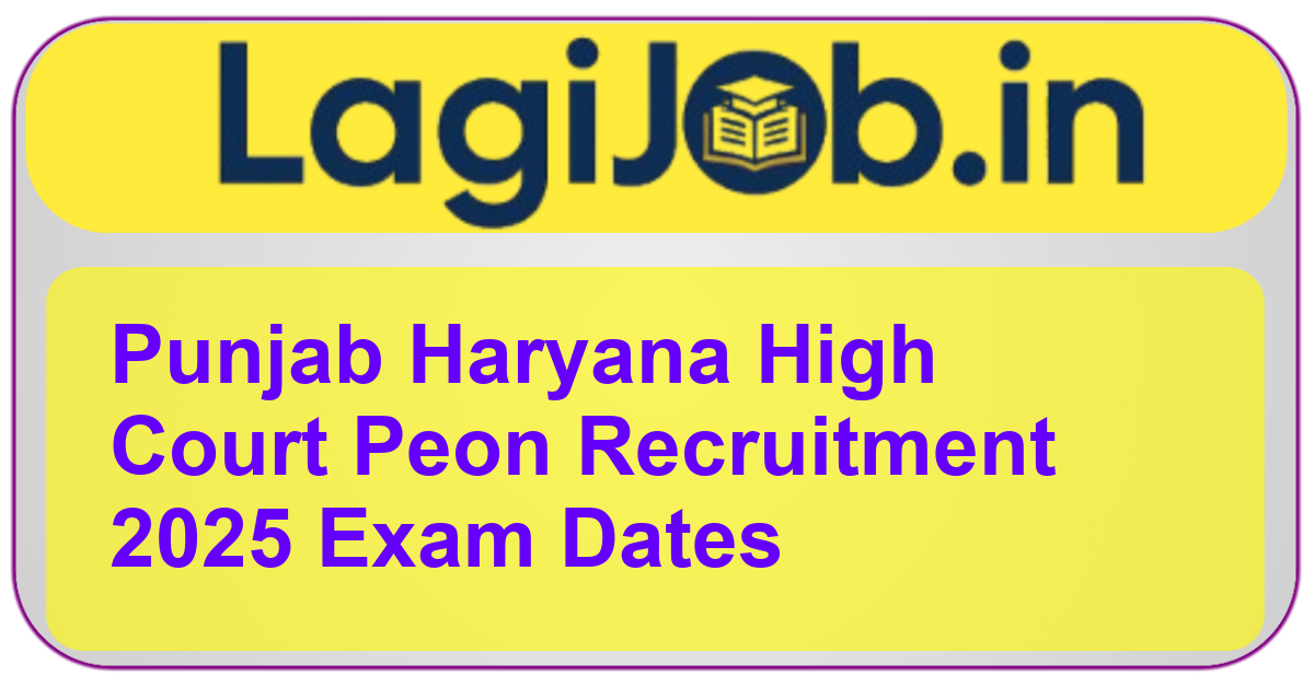 Punjab Haryana High Court Peon Recruitment