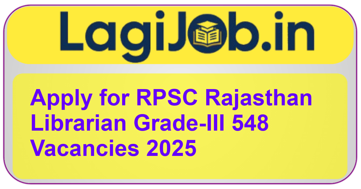 RPSC Rajasthan Librarian Grade-III