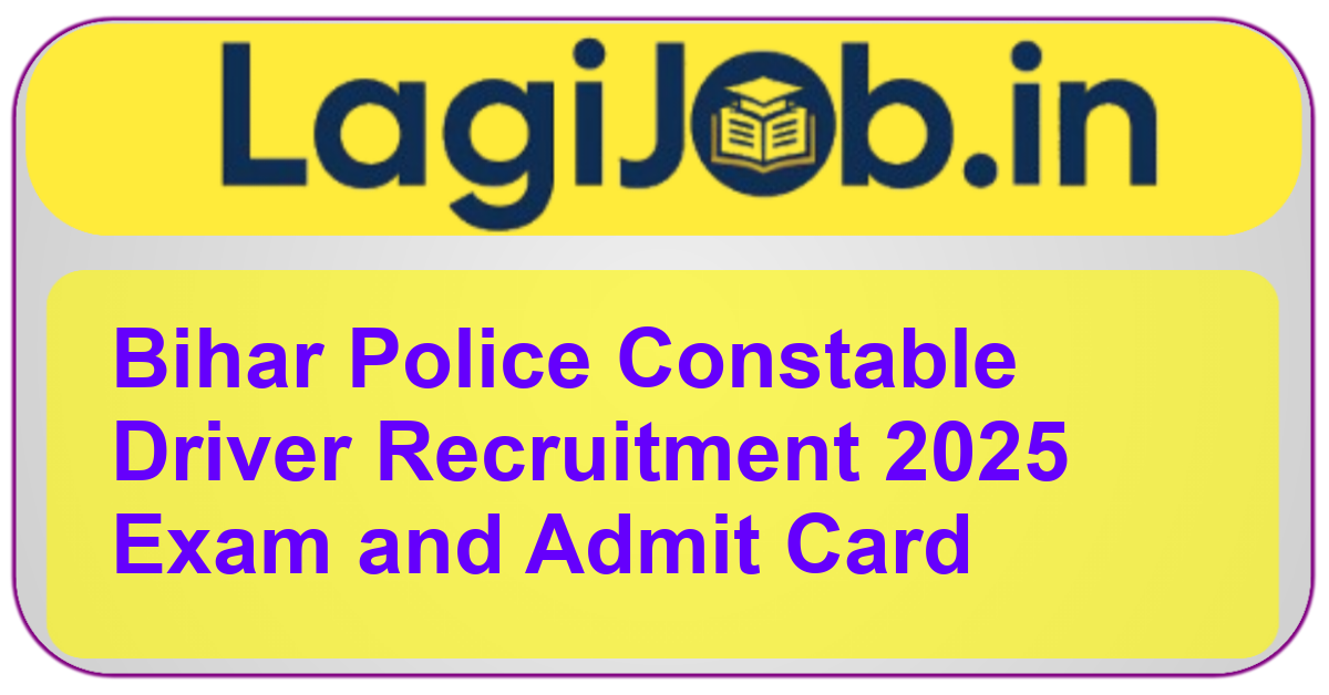 Bihar Police Constable Driver