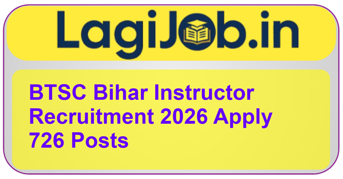 BTSC Bihar Instructor