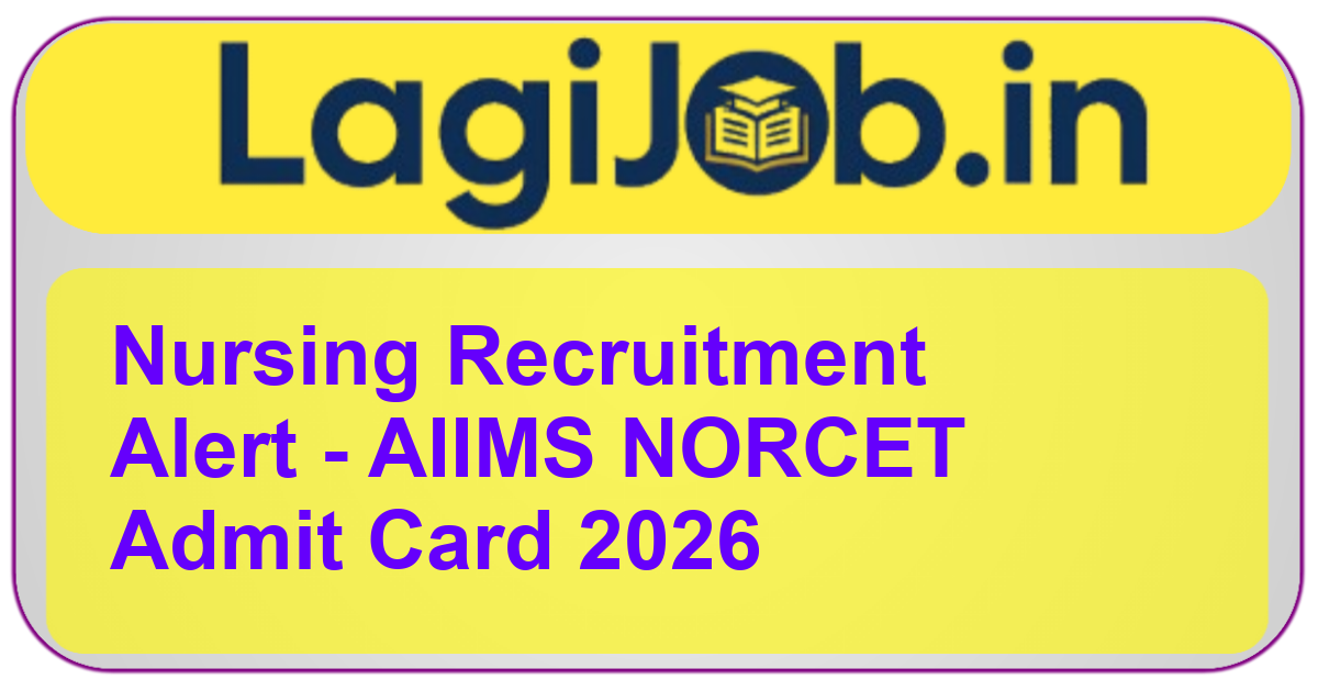 AIIMS NORCET Admit Card