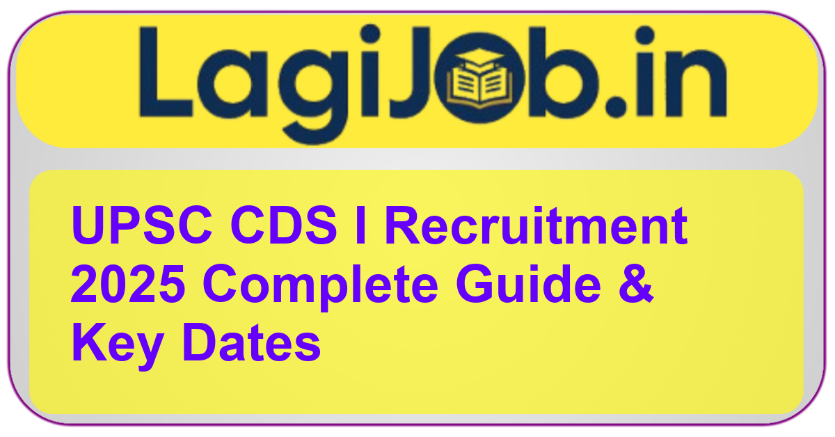 CDS I Recruitment