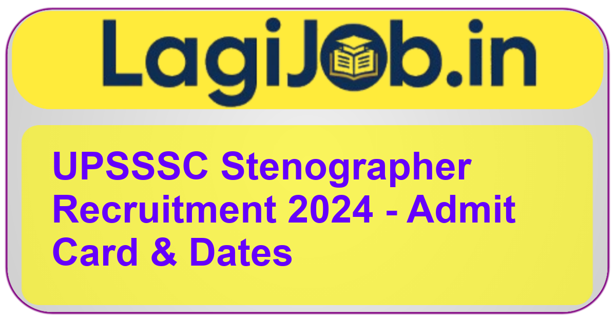 UPSSSC Stenographer